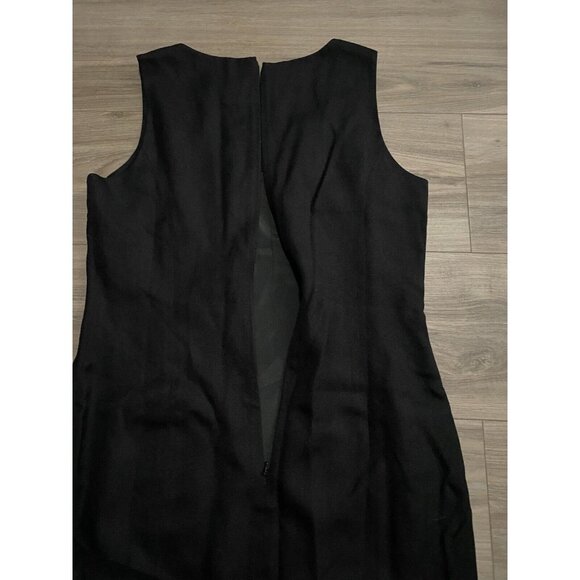 Women's PREVIEW COLLECTION BLACK SLEEVELESS DRESS Size 10 MIDI Chic - Picture 15 of 15